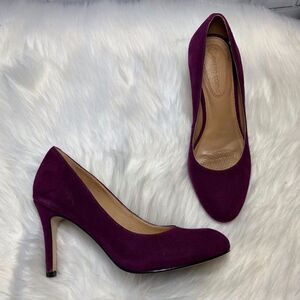 CC Corso Como Del  Plum Suede Pumps Size 6